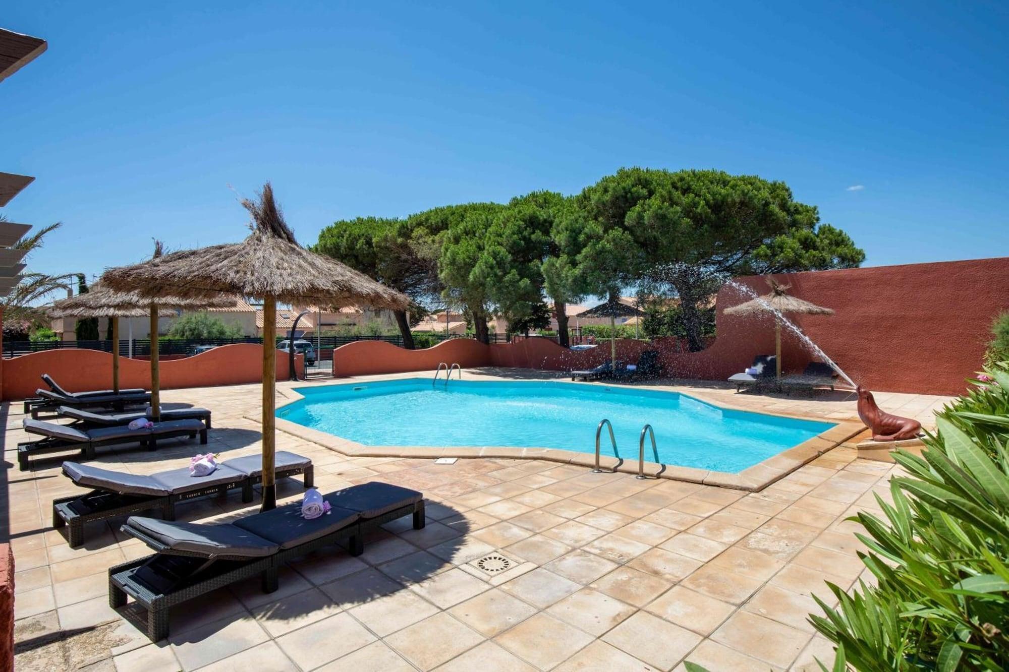 The Originals City, Relax'Otel & Spa, Le Barcarès Buitenkant foto